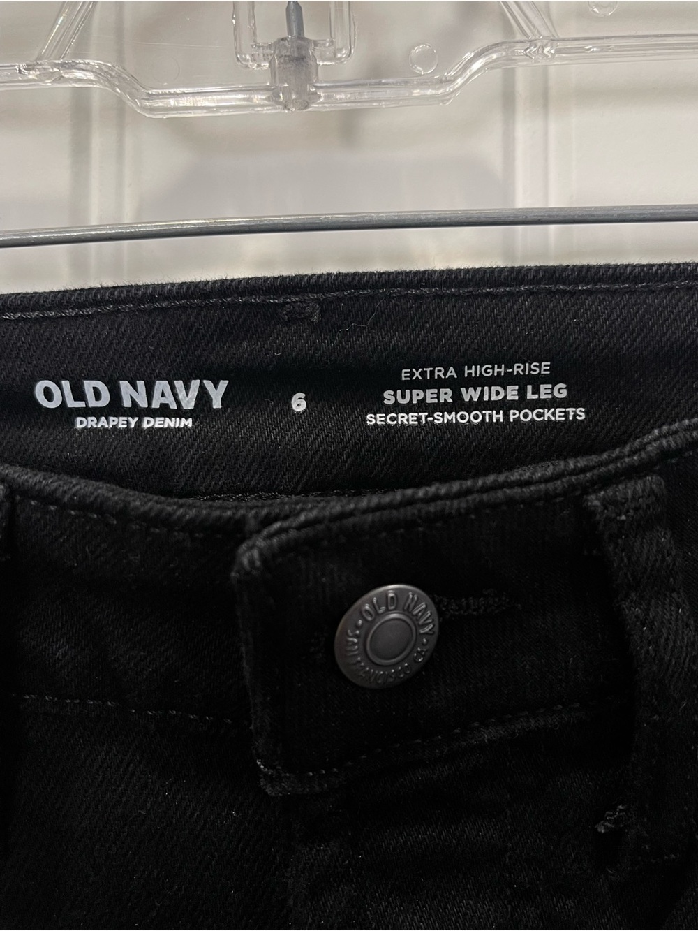 Old Navy Women’s Extra High-Rise Black Bootcut Jeans - Picture 4 of 8
